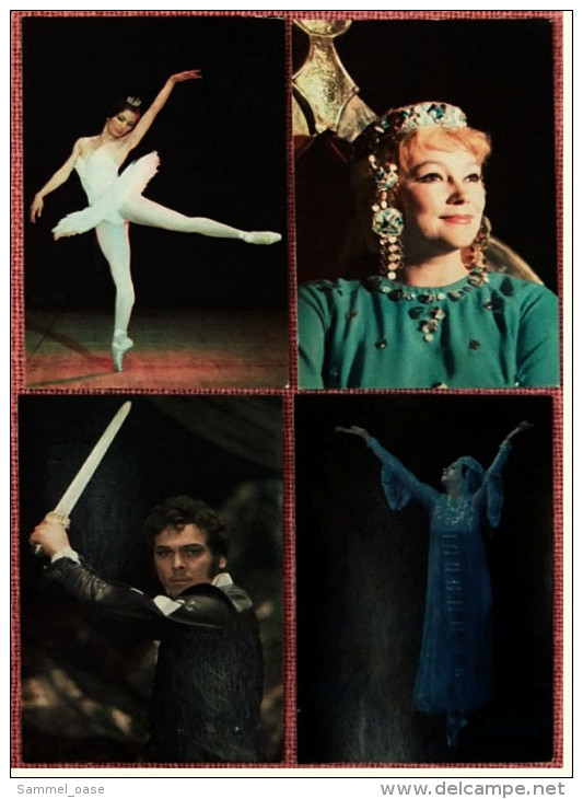 29 Bilder Von 1976  -  Bolshoi Theatre / Bolschoy Theater  -  29 Verschiedene Schauspieler - Theater, Kostüme & Verkleidung