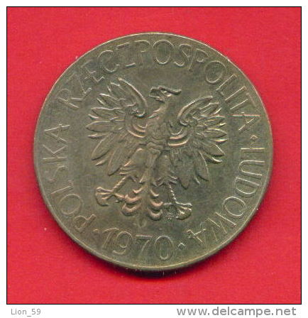 F3012A / - 10 Zlotych - 1970  -  Poland Pologne Polen Polonia - Coins Munzen Monnaies Monete - Poland