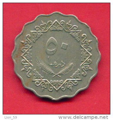 F4334 / - 50 Dirhams  - 1395 / 1975  - Libia Libya Libyen Libye Libie - Coins Munzen Monnaies Monete - Libia