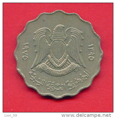 F4334 / - 50 Dirhams  - 1395 / 1975  - Libia Libya Libyen Libye Libie - Coins Munzen Monnaies Monete - Libya