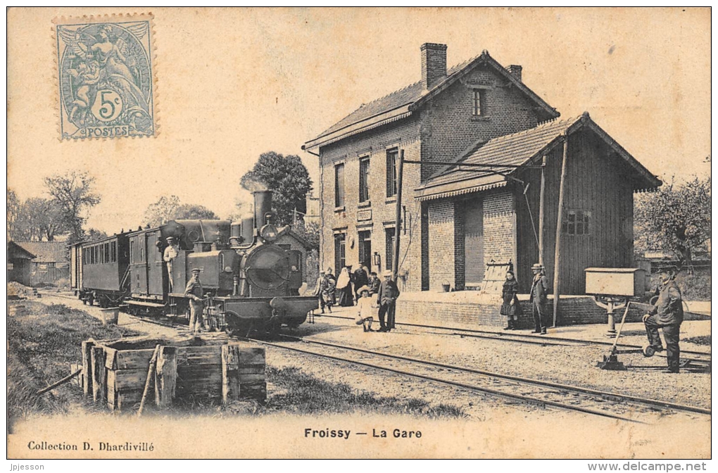 OISE  60  FROISSY  LA GARE TRAIN - Froissy