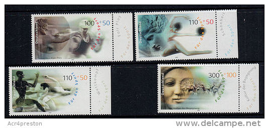 B0394 GERMANY 2000, Mi.2094-7 Sport  MNH - Other & Unclassified