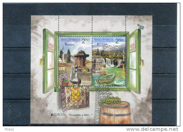 Bosnia And Herzegowina Sarajevo 2012 Europa Cept Block Postfrisch / Unmounted Mint - 2012