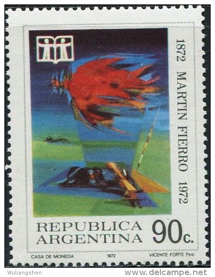 GA0613 Argentina 1972 International Book Year 1v MNH - Neufs