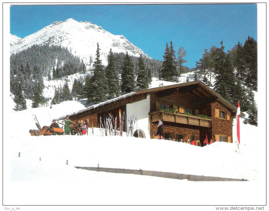 Österreich - A-6105 Leutasch - Tirol - Jausenstation Gaistalalm - Leutasch