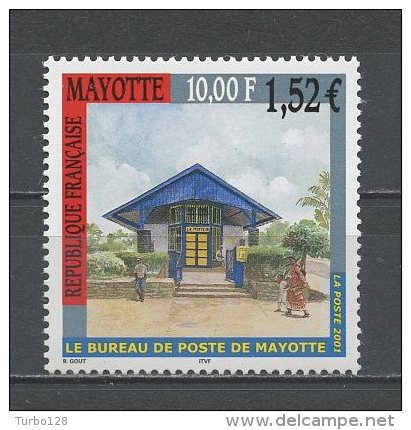 MAYOTTE 2002  N° 109 ** Neuf = MNH Superbe Bureau De Poste De Mayotte - Ungebraucht