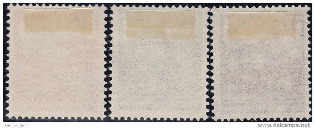 Liechtenstein 1923 Satz Landschaftsbilder Zu#98-100 * Falz - Unused Stamps
