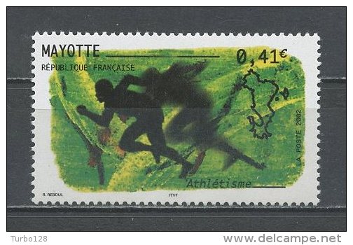 MAYOTTE 2002  N° 128 ** Neuf = MNH Superbe  Sports  Athlétisme - Ongebruikt