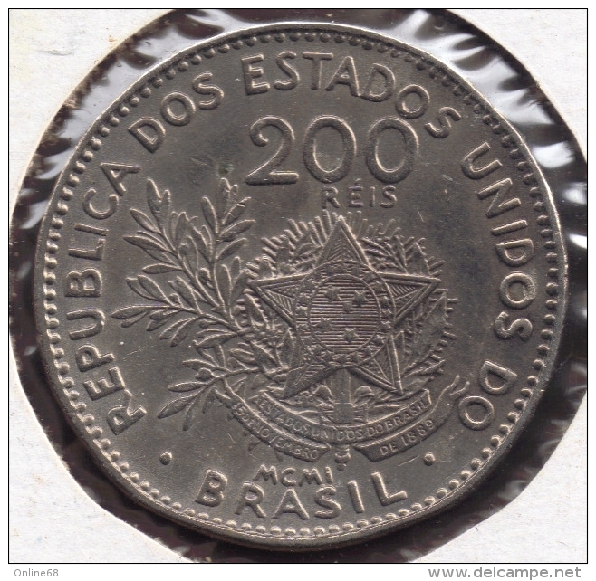 BRASIL 200 REIS 1901 - Brésil