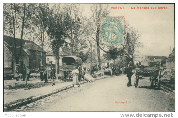 51 VERTUS / Le Marché Aux Porcs / - Vertus