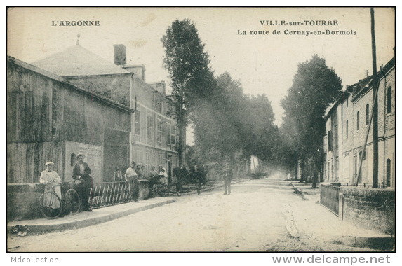 51 VILLE SUR TOURBE / Route De Cernay En Dormois / - Ville-sur-Tourbe