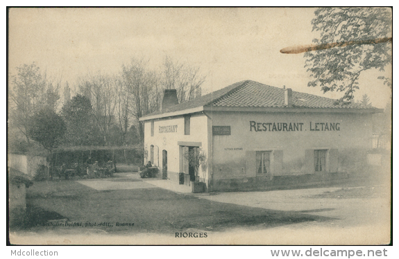 42 RIORGES / Restaurant Letang / - Riorges