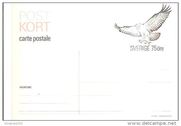 79773)cartolina  Postale -    Sverige   75 Ore - Ganzsachen