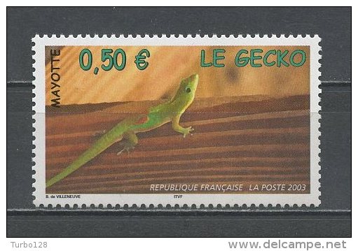 MAYOTTE 2003  N° 144 **  Neuf = MNH Superbe Faune Fauna Reptiles Animaux - Neufs