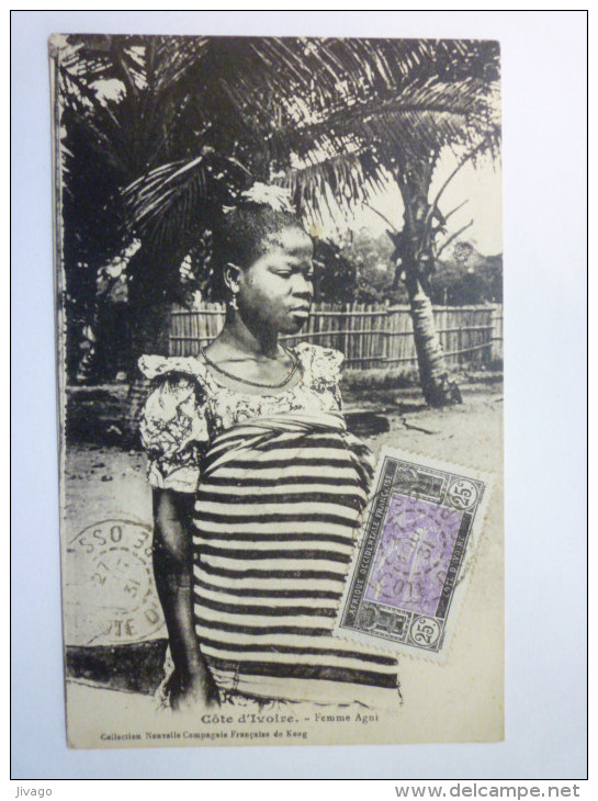 CÔTE  D´IVOIRE  :  Femme  AGNI  -  Beau Plan    1931 - Côte-d'Ivoire