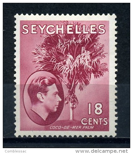 SEYCHELLES   1938    18c  Carmine  Lake       MH - Seychelles (...-1976)