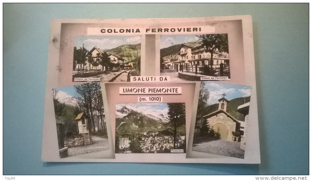 Colonia Ferrovieri - Saluti Da Limone Piemonte - Cuneo