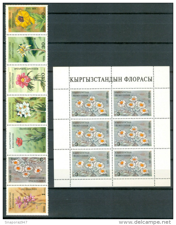 Kirghizstan Lotto MNH** 6 Scans -Ros - Kirghizistan