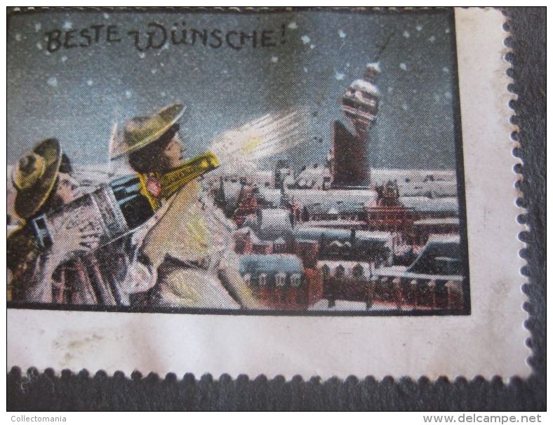 150 reklamemarken cinderellas aufkleber PUB advertising stamps posterstamps sluitzegels -  litho approx 1900 à 1914