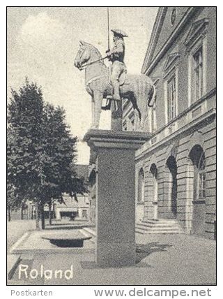 ALTE POSTKARTE NEUHALDENSLEBEN MARKTPLATZ FÖRSTEREI FLORABRÜCKE STENDALER TOR ROLAND GEFALLENEN-DENKMAL Haldensleben AK