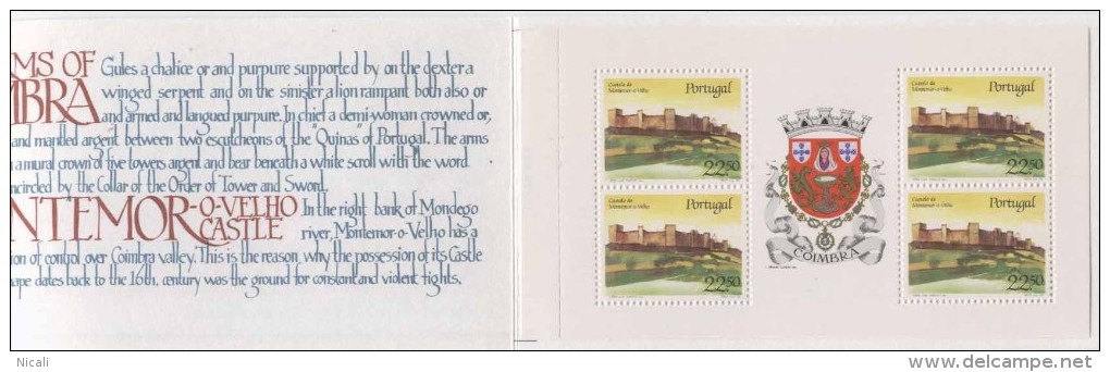 Portugal 1986 Castle Booklet SG2037 UNHM FC31 - Booklets