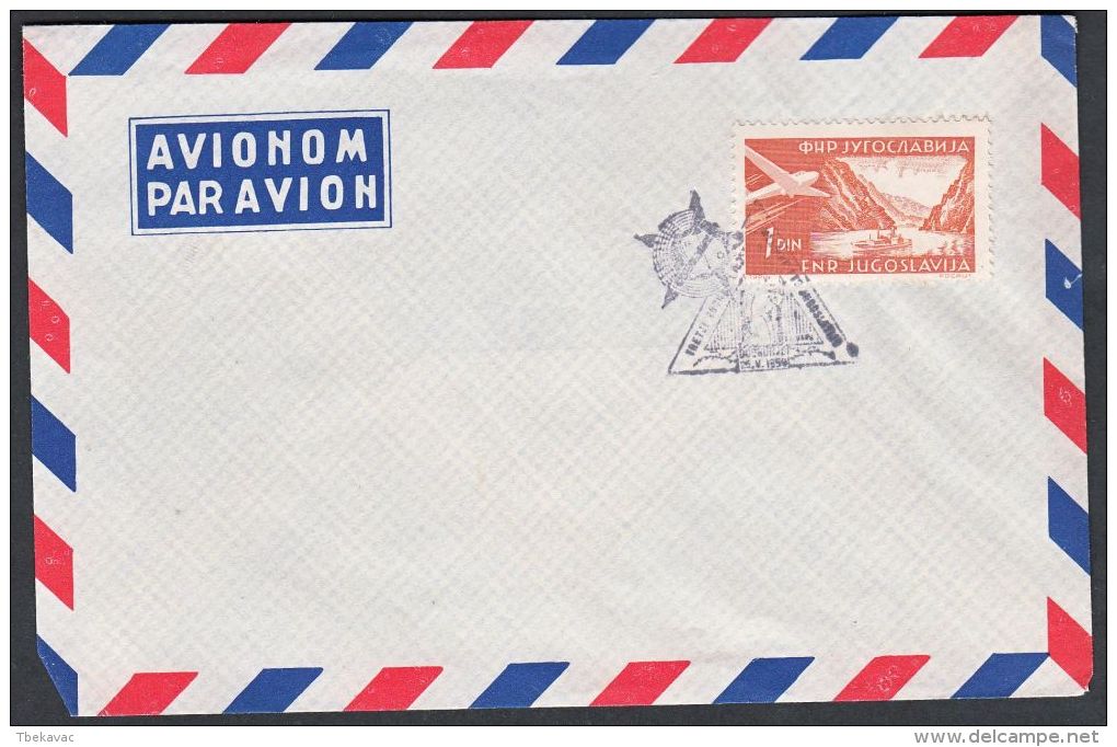 Yugoslavia 1959, Airmail Cover, Ref.bbzg - Luftpost
