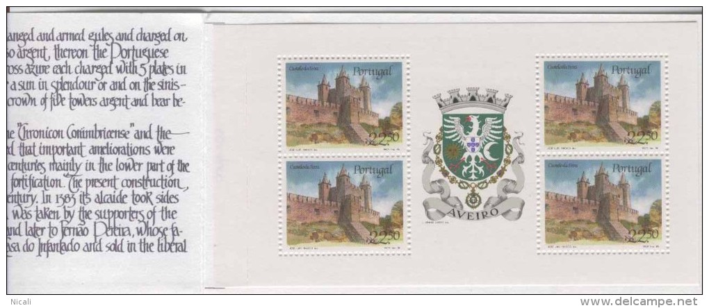 Portugal 1986 Castle Booklet SG2040 UNHM FC41 - Libretti