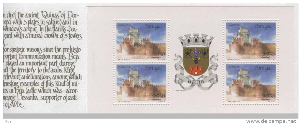 Portugal 1986 Castle Booklet SG2054 UNHM FC53 - Libretti