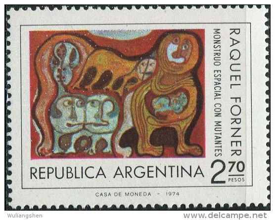 GA0649 Argentina 1975 Paintings 1v MNH - Neufs