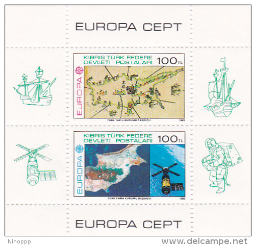 Turkish Republic Of Northern Cyprus 1983 Europa Miniature Sheet MNH - Covers & Documents