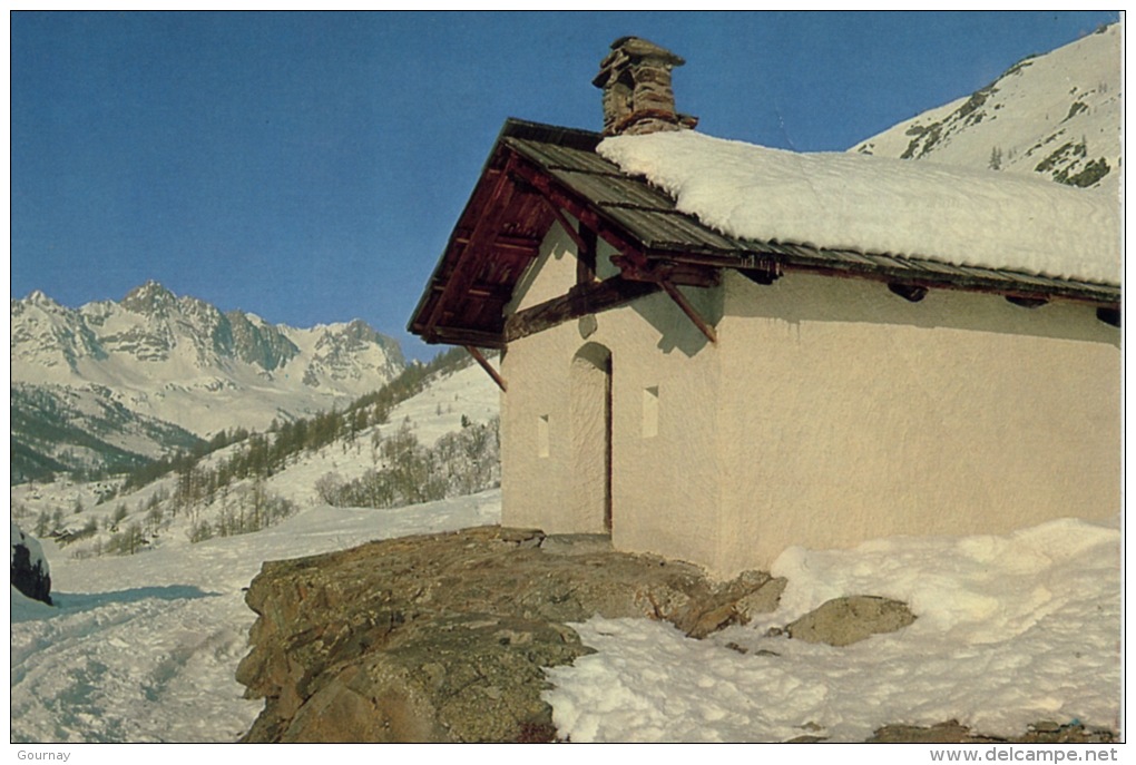 Vallée De La Clarée : Chapelle Sainte Barbe N°1748 Carterie Alpine - Andere & Zonder Classificatie