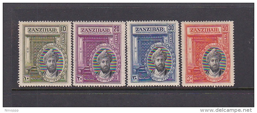 Zanzibar 1936 Sultan Khalifa Mint Set - Zanzibar (...-1963)