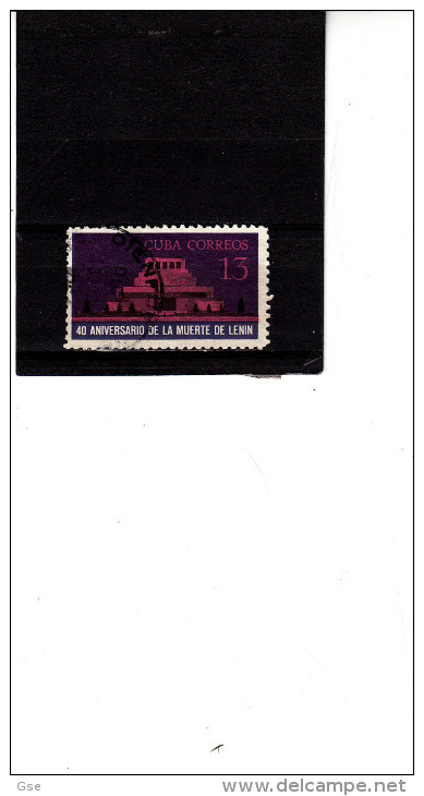 CUBA  1964 - Yvert  766° - Lemin - Usati