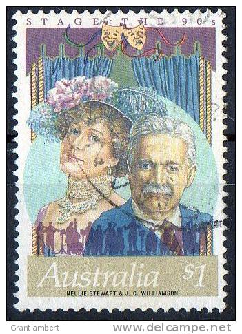 Australia 1989 Stage &amp; Screen $1 Stewart &amp; Williamson Used  SG 1210 - Used Stamps