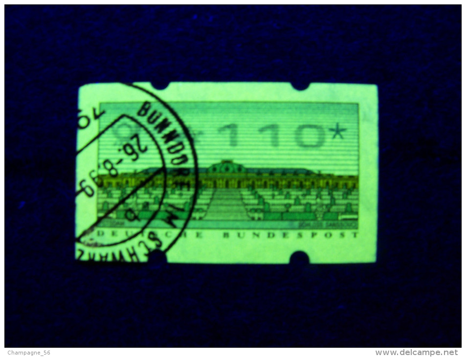 1999  N° 3  DISTRIBUTEURS  CORS * 1 1 0 * ROULETTES   OBLITÉRÉ 26.8.1999 - Rolstempels