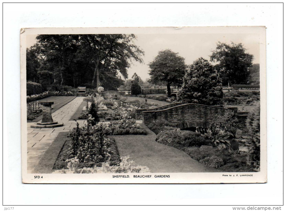 Sheffield View Beauchief Gardens Written In 1958 - Sheffield