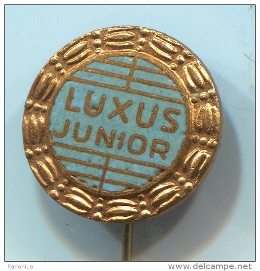 Cycling, Bike, Bicycles - LUXUS JUNIOR, Netherlands, Old Pin, Badge, Enamel - Radsport