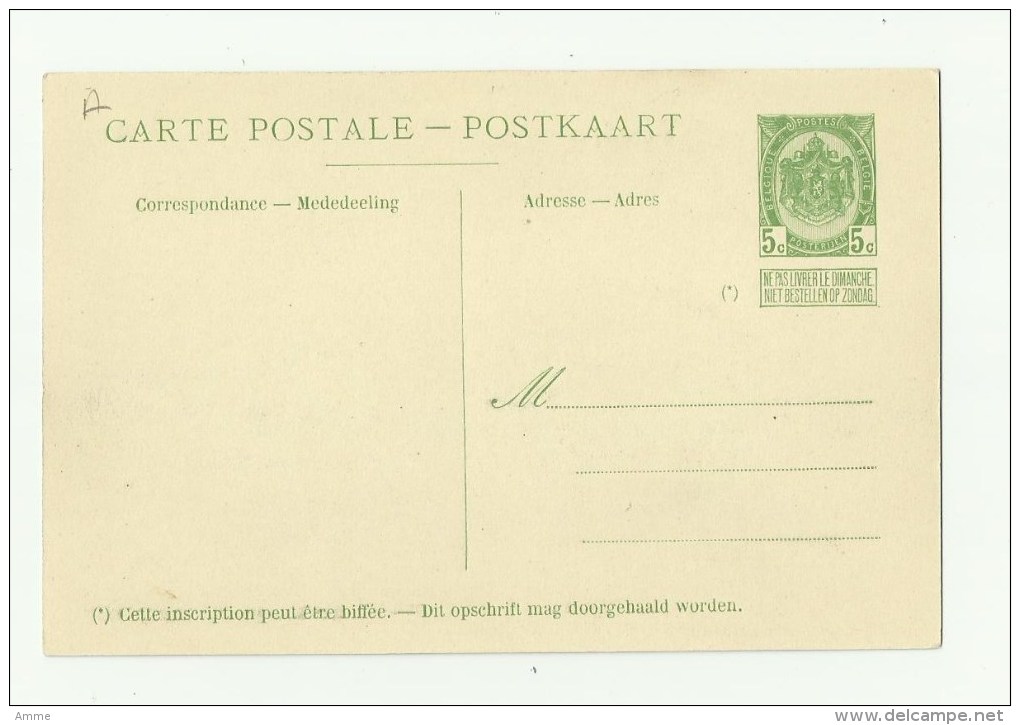 Oostende  *   Paquebots  De L'Etat Belge (Ligne Ostende - Douvres)  - Jan Breydel  (5ct) - Liner Cards