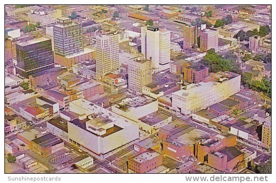 Aerial Of Downtown Charlotte North Carolina - Charlotte