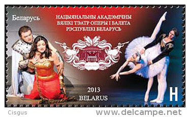 Belarus Weissrussland 2013 MNH ** Mi. Nr. 953 Bolshoi Opera And Ballet Theatre - Belarus