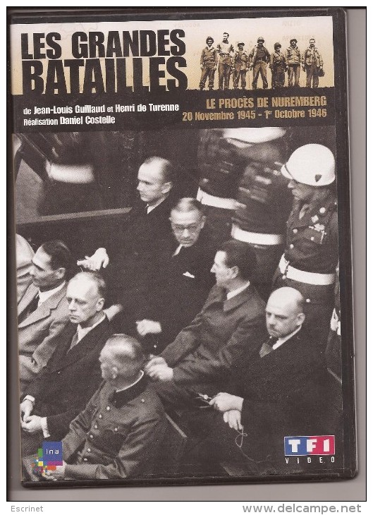 DVD - Les Grandes BATAILLES - Le Proces De Nuremberg - 1 H 10 - - History