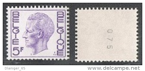 Année 1973 - R49 -  5F Violet Avec Numéro Au Verso  -  Cote 0,35&euro; - Rollen