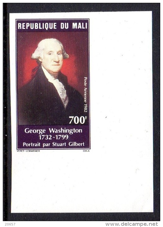 Mali A 438 Imperf Georges Washington - George Washington