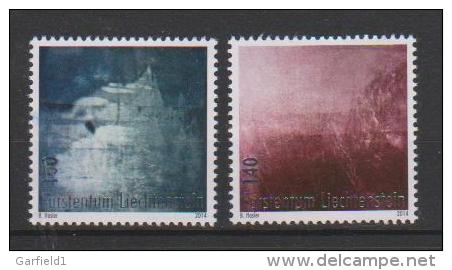 Liechtenstein 2014, Mi.Nr.: 1725/26 , Aetzradierung, Postfrisch/mint - Unused Stamps