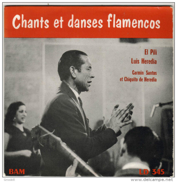 El PILI : Chants Et Danses Flamencos (33 Tours 17 Cm) - Autres - Musique Espagnole