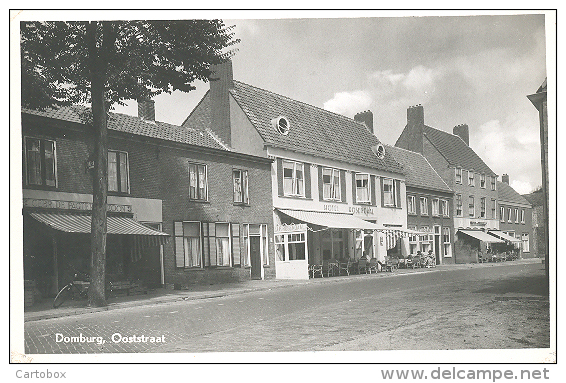 Domburg, Ooststraat   (glansfotokaart) - Domburg