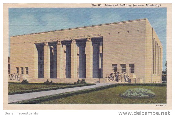 The War Memorial Building Jackson Mississippi - Jackson