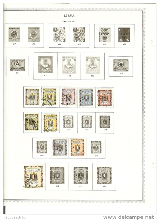 Libia       10   pages       with stamps