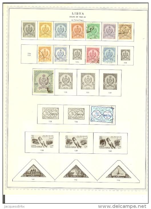 Libia       10   pages       with stamps