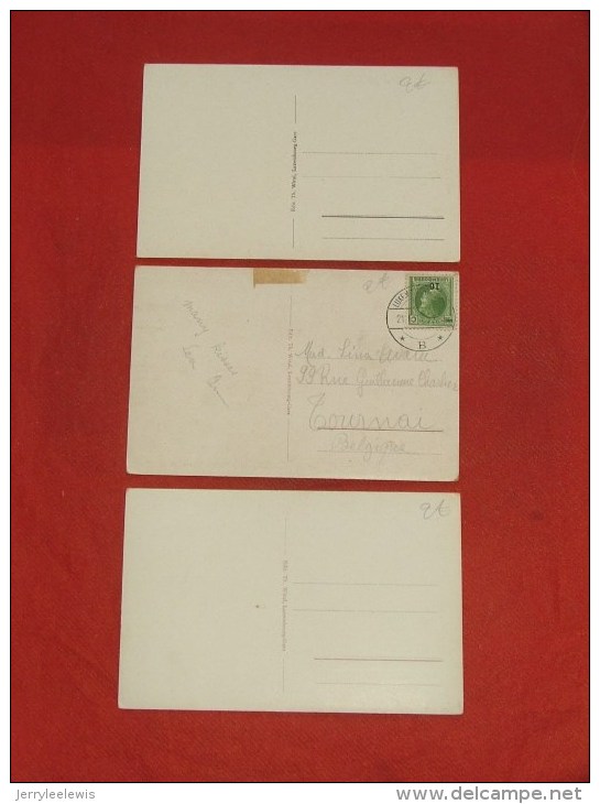 LUXEMBOURG -   Lot De 5 Cartes  ( Voir Détails )  -   (4 Scans) - Luxemburg - Stadt